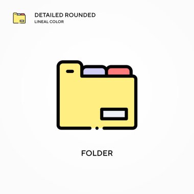 Dizin vektör simgesi. Modern vektör illüstrasyon kavramları. Düzenlemesi ve kişiselleştirmesi kolay.