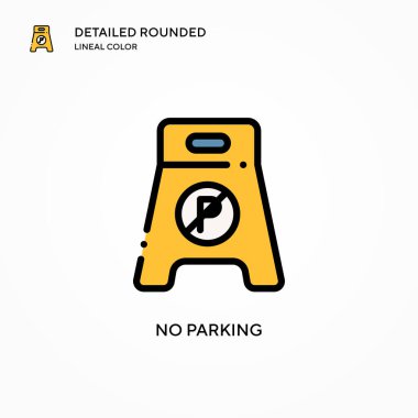 Park vektörü simgesi yok. Modern vektör illüstrasyon kavramları. Düzenlemesi ve kişiselleştirmesi kolay.