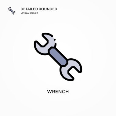 Anahtar vektör simgesi. Modern vektör illüstrasyon kavramları. Düzenlemesi ve kişiselleştirmesi kolay.