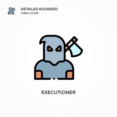 Cellat vektör simgesi. Modern vektör illüstrasyon kavramları. Düzenlemesi ve kişiselleştirmesi kolay.