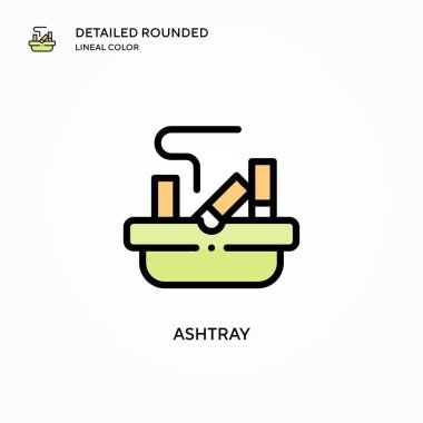 Küllük vektör simgesi. Modern vektör illüstrasyon kavramları. Düzenlemesi ve kişiselleştirmesi kolay.