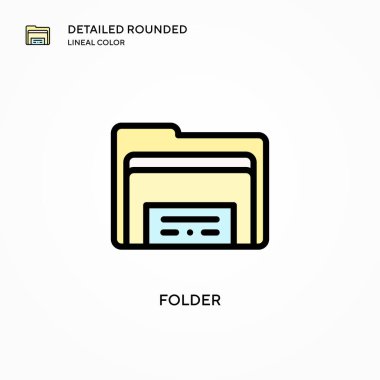 Dizin vektör simgesi. Modern vektör illüstrasyon kavramları. Düzenlemesi ve kişiselleştirmesi kolay.