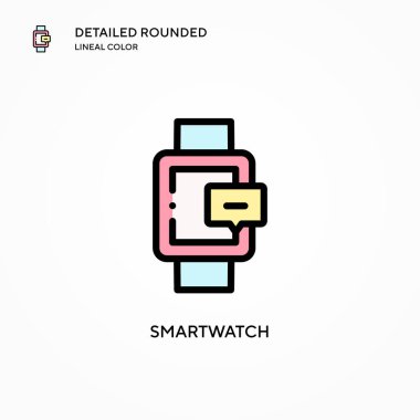 Akıllı vektör simgesi. Modern vektör illüstrasyon kavramları. Düzenlemesi ve kişiselleştirmesi kolay.