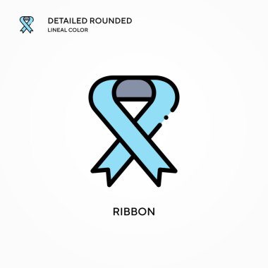 Kurdele vektör simgesi. Modern vektör illüstrasyon kavramları. Düzenlemesi ve kişiselleştirmesi kolay.