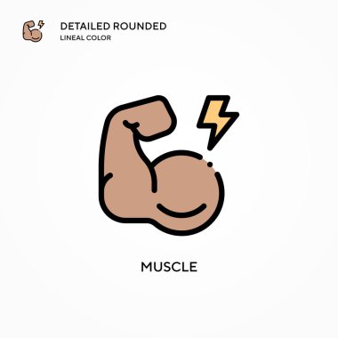 Kas vektör simgesi. Modern vektör illüstrasyon kavramları. Düzenlemesi ve kişiselleştirmesi kolay.