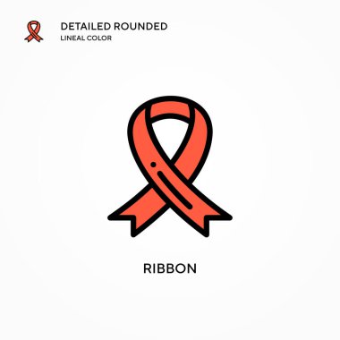 Kurdele vektör simgesi. Modern vektör illüstrasyon kavramları. Düzenlemesi ve kişiselleştirmesi kolay.