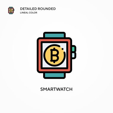 Akıllı vektör simgesi. Modern vektör illüstrasyon kavramları. Düzenlemesi ve kişiselleştirmesi kolay.