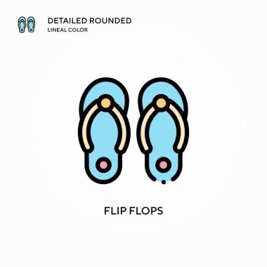 Döndürme vektör simgesi. Modern vektör illüstrasyon kavramları. Düzenlemesi ve kişiselleştirmesi kolay.