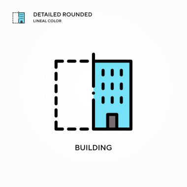 Vektör simgesi oluşturuluyor. Modern vektör illüstrasyon kavramları. Düzenlemesi ve kişiselleştirmesi kolay.