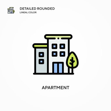 Daire vektör simgesi. Modern vektör illüstrasyon kavramları. Düzenlemesi ve kişiselleştirmesi kolay.