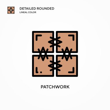 Yama çalışması vektör simgesi. Modern vektör illüstrasyon kavramları. Düzenlemesi ve kişiselleştirmesi kolay.