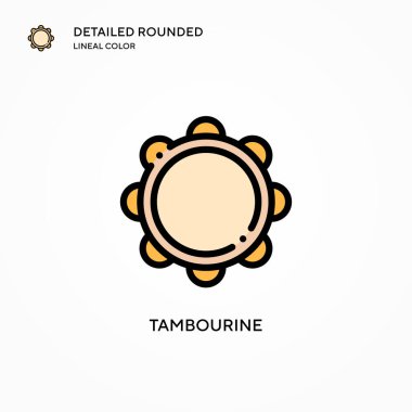 Tef vektör simgesi. Modern vektör illüstrasyon kavramları. Düzenlemesi ve kişiselleştirmesi kolay.
