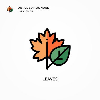 Vektör simgesini bırakır. Modern vektör illüstrasyon kavramları. Düzenlemesi ve kişiselleştirmesi kolay.