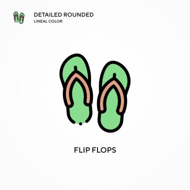 Döndürme vektör simgesi. Modern vektör illüstrasyon kavramları. Düzenlemesi ve kişiselleştirmesi kolay.