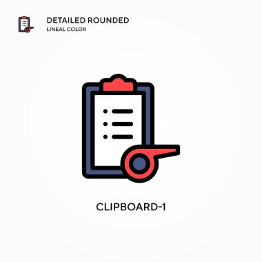 Pano-1 vektör simgesi. Modern vektör illüstrasyon kavramları. Düzenlemesi ve kişiselleştirmesi kolay.