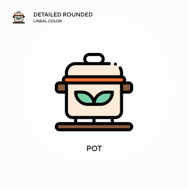 Ot vektör simgesi. Modern vektör illüstrasyon kavramları. Düzenlemesi ve kişiselleştirmesi kolay.