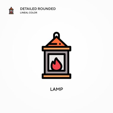 Lamba vektör simgesi. Modern vektör illüstrasyon kavramları. Düzenlemesi ve kişiselleştirmesi kolay.