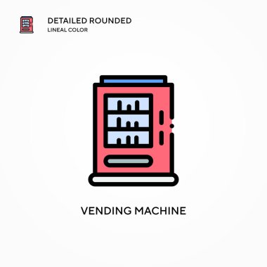 Otomatik vektör simgesi dağıtılıyor. Modern vektör illüstrasyon kavramları. Düzenlemesi ve kişiselleştirmesi kolay.