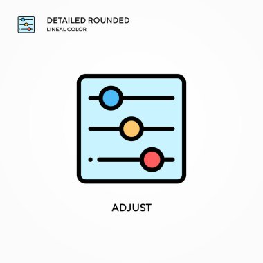 Vektör simgesini ayarla. Modern vektör illüstrasyon kavramları. Düzenlemesi ve kişiselleştirmesi kolay.