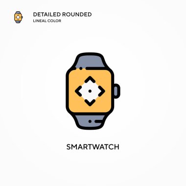 Akıllı vektör simgesi. Modern vektör illüstrasyon kavramları. Düzenlemesi ve kişiselleştirmesi kolay.