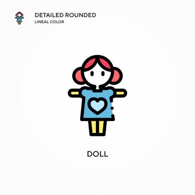 Bebek vektör simgesi. Modern vektör illüstrasyon kavramları. Düzenlemesi ve kişiselleştirmesi kolay.