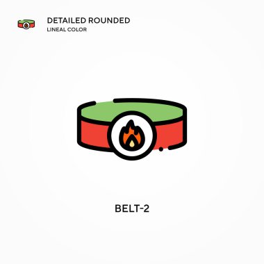 Kemer-2 vektör simgesi. Modern vektör illüstrasyon kavramları. Düzenlemesi ve kişiselleştirmesi kolay.