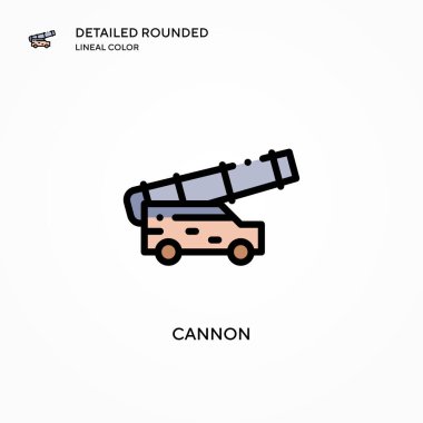 Top vektör simgesi. Modern vektör illüstrasyon kavramları. Düzenlemesi ve kişiselleştirmesi kolay.