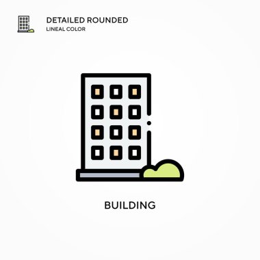 Vektör simgesi oluşturuluyor. Modern vektör illüstrasyon kavramları. Düzenlemesi ve kişiselleştirmesi kolay.