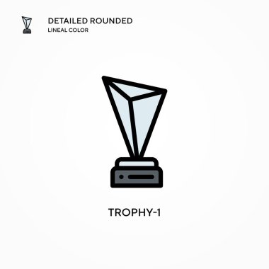 Hatıra-1 vektör simgesi. Modern vektör illüstrasyon kavramları. Düzenlemesi ve kişiselleştirmesi kolay.