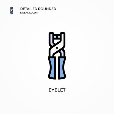 Göz vektör simgesi. Modern vektör illüstrasyon kavramları. Düzenlemesi ve kişiselleştirmesi kolay.