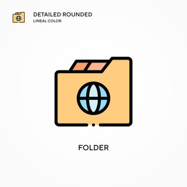 Dizin vektör simgesi. Modern vektör illüstrasyon kavramları. Düzenlemesi ve kişiselleştirmesi kolay.