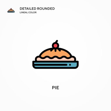 Turta vektör simgesi. Modern vektör illüstrasyon kavramları. Düzenlemesi ve kişiselleştirmesi kolay.