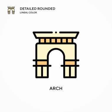 Baş vektör simgesi. Modern vektör illüstrasyon kavramları. Düzenlemesi ve kişiselleştirmesi kolay.