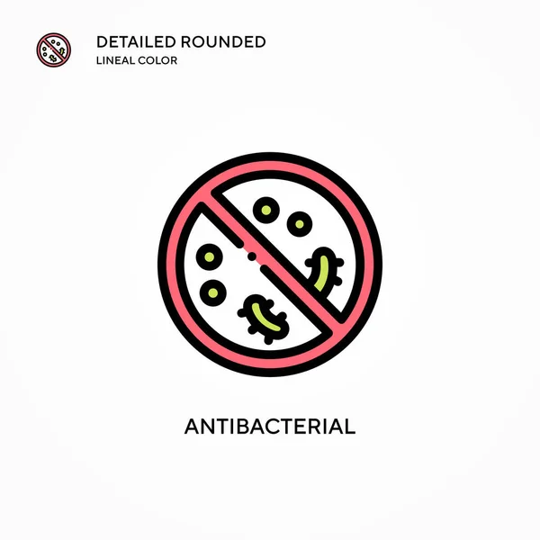 Antibakterielle Vektorsymbole Moderne Konzepte Zur Vektorillustration Einfach Bearbeiten Und Anzupassen — Stockvektor