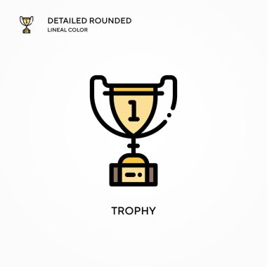 Ödül vektör simgesi. Modern vektör illüstrasyon kavramları. Düzenlemesi ve kişiselleştirmesi kolay.