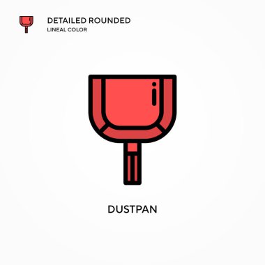 Faraş vektör simgesi. Modern vektör illüstrasyon kavramları. Düzenlemesi ve kişiselleştirmesi kolay.