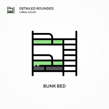 Ranza yatağı vektör simgesi. Modern vektör illüstrasyon kavramları. Düzenlemesi ve kişiselleştirmesi kolay.