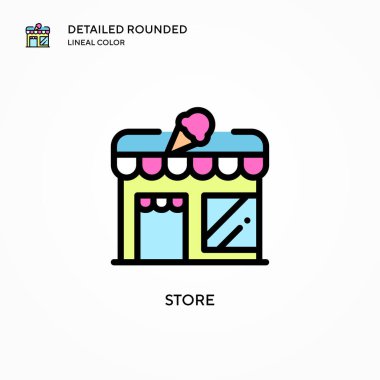 Vektör simgesini kaydet. Modern vektör illüstrasyon kavramları. Düzenlemesi ve kişiselleştirmesi kolay.