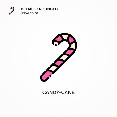 Şeker kamışı vektör simgesi. Modern vektör illüstrasyon kavramları. Düzenlemesi ve kişiselleştirmesi kolay.