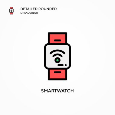 Akıllı vektör simgesi. Modern vektör illüstrasyon kavramları. Düzenlemesi ve kişiselleştirmesi kolay.