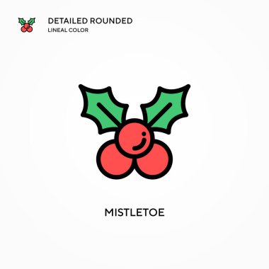 Ökse otu vektör simgesi. Modern vektör illüstrasyon kavramları. Düzenlemesi ve kişiselleştirmesi kolay.