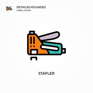 Zımba vektör simgesi. Modern vektör illüstrasyon kavramları. Düzenlemesi ve kişiselleştirmesi kolay.