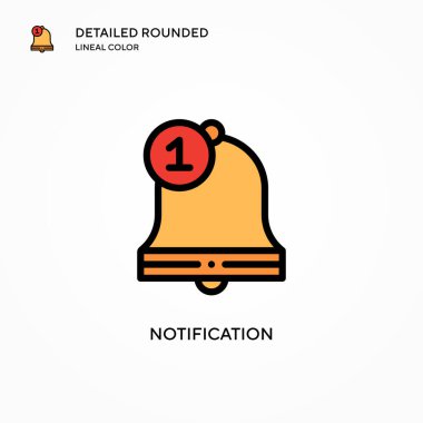 Uyarı vektör simgesi. Modern vektör illüstrasyon kavramları. Düzenlemesi ve kişiselleştirmesi kolay.