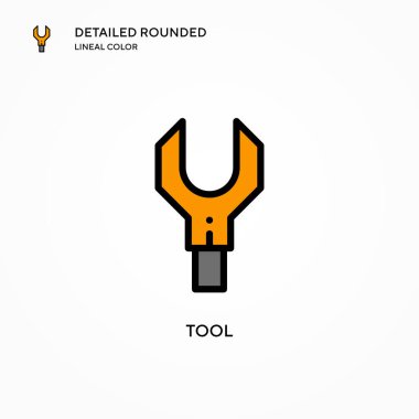 Araç vektör simgesi. Modern vektör illüstrasyon kavramları. Düzenlemesi ve kişiselleştirmesi kolay.