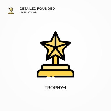 Hatıra-1 vektör simgesi. Modern vektör illüstrasyon kavramları. Düzenlemesi ve kişiselleştirmesi kolay.