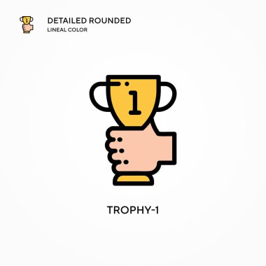 Hatıra-1 vektör simgesi. Modern vektör illüstrasyon kavramları. Düzenlemesi ve kişiselleştirmesi kolay.