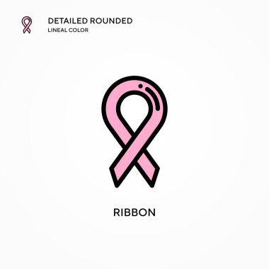 Kurdele vektör simgesi. Modern vektör illüstrasyon kavramları. Düzenlemesi ve kişiselleştirmesi kolay.