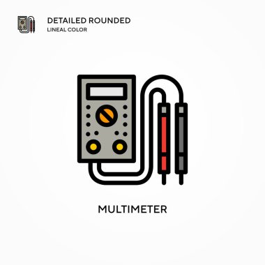 Çoklu vektör simgesi. Modern vektör illüstrasyon kavramları. Düzenlemesi ve kişiselleştirmesi kolay.