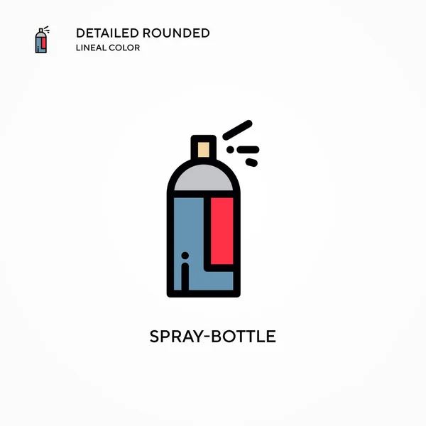 Spray Botella Icono Vectores Conceptos Modernos Ilustración Vectorial Fácil Editar — Vector de stock