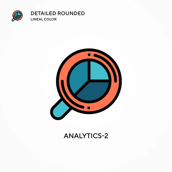 Analytics-2 vector icon. Modern vector illustration concepts. Easy to edit and customize.